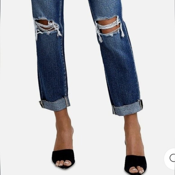 💫SALE💫 NEW NWOT L’Agence Olga High Rise Cigarette Jeans size.25 Strech - Picture 3 of 8